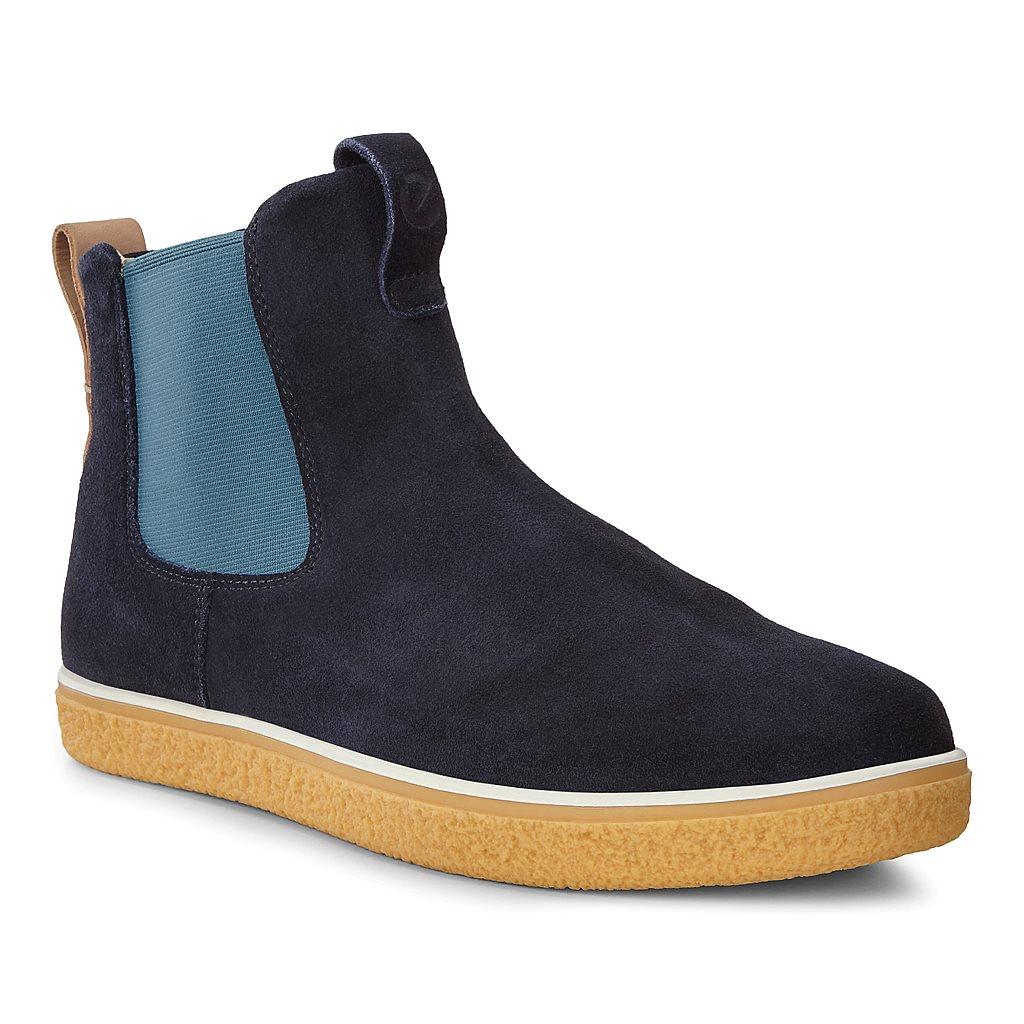 Chelsea Boots Ecco Crepetray Garçons Bleu 0986-LKVNY